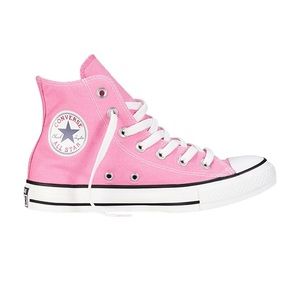 Pink Chuck Taylor All Star Classic High Tops UNISEX. Women’s 7 or men’s 5